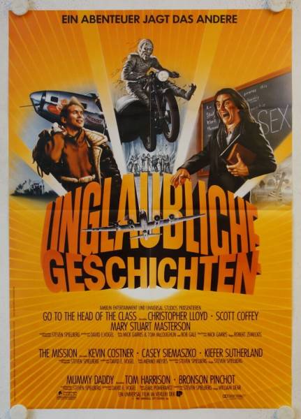 Unglaubliche Geschichten originales deutsches Filmplakat